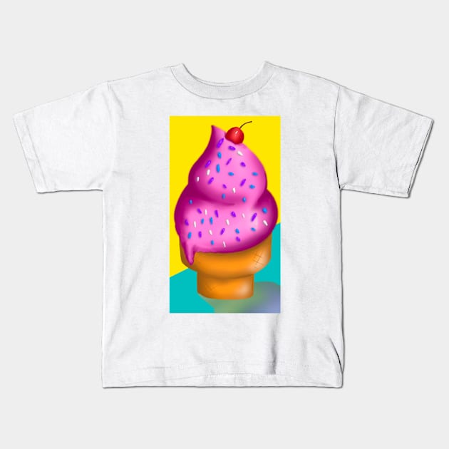 Yummmmmmm! Kids T-Shirt by skrbly